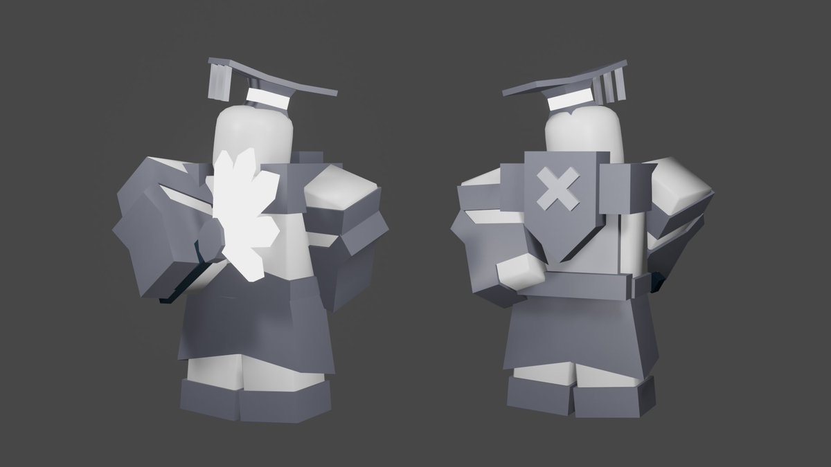 Mrhello On Twitter Bishop And Spear Man Stuffs - roblox critical strike all skins