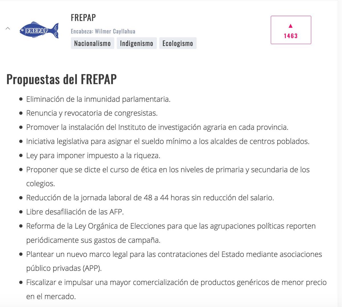 sebastard_jsb's tweet photo. Esto proponía el FREPAP, no le veo absolutamente nada de terrible ni absurdo. Sorry. Fin. https://t.co/4FAi4dHISm
