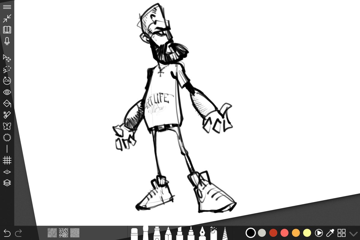 Dacreativegenius The Evolution Of A Drawing To An Illustration On Sketchableapp W Surface Go Startnow Thrivingartist Artlifeallday Storytelling Artdirector Creativeclass Contentcreator Artlife Dtm Iliketodraw