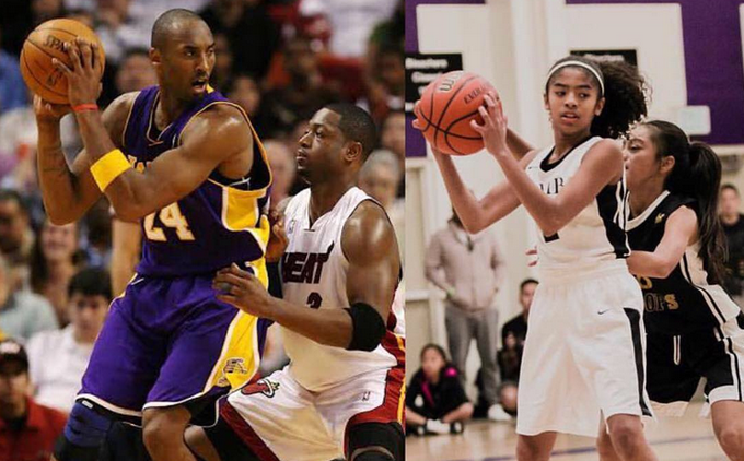 為籃球付出一生！老大昨天還在陪女兒比賽，父女倆最後想的仍是籃球！-黑特籃球-NBA新聞影音圖片分享社區