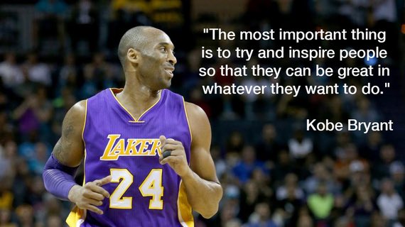 Powerful words from a leader on and off the court.