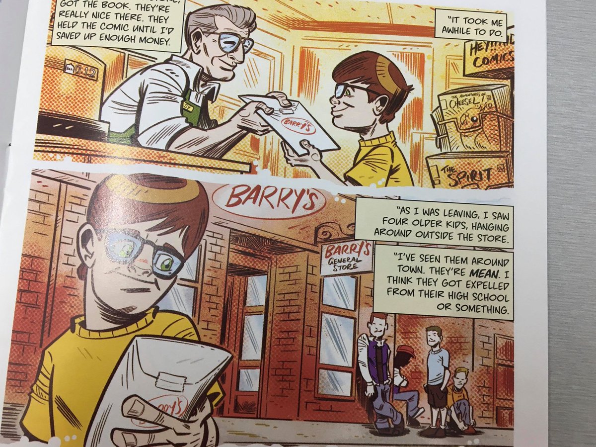 Chronicle_Tweet's tweet photo. By now most #Frew phans have their 2020 annual. Has anyone done what #Frew wanted &amp; handed the #KidPhantom special to some children so they can discover the Phantom? Did everyone pick up on the easter eggs in the comic store including #SyBarry himself? @pmason83 @AConstantWords https://t.co/ByTdQvef7a