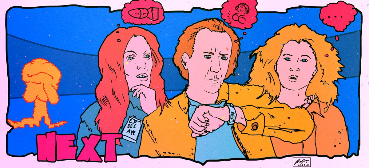 In our special 50th episode, we have the awesome Kristin from <a href="/Coffincast/">⚰️Coffincast⚰️</a> and a 2-fer episode! We’re covering the #Grindhouse trailer, #WerewolfWomenoftheSS and the movie that’s (very) loosely based on a Philip K. #Dick story, #Next. Check it out at CagesKiss.com/welcome