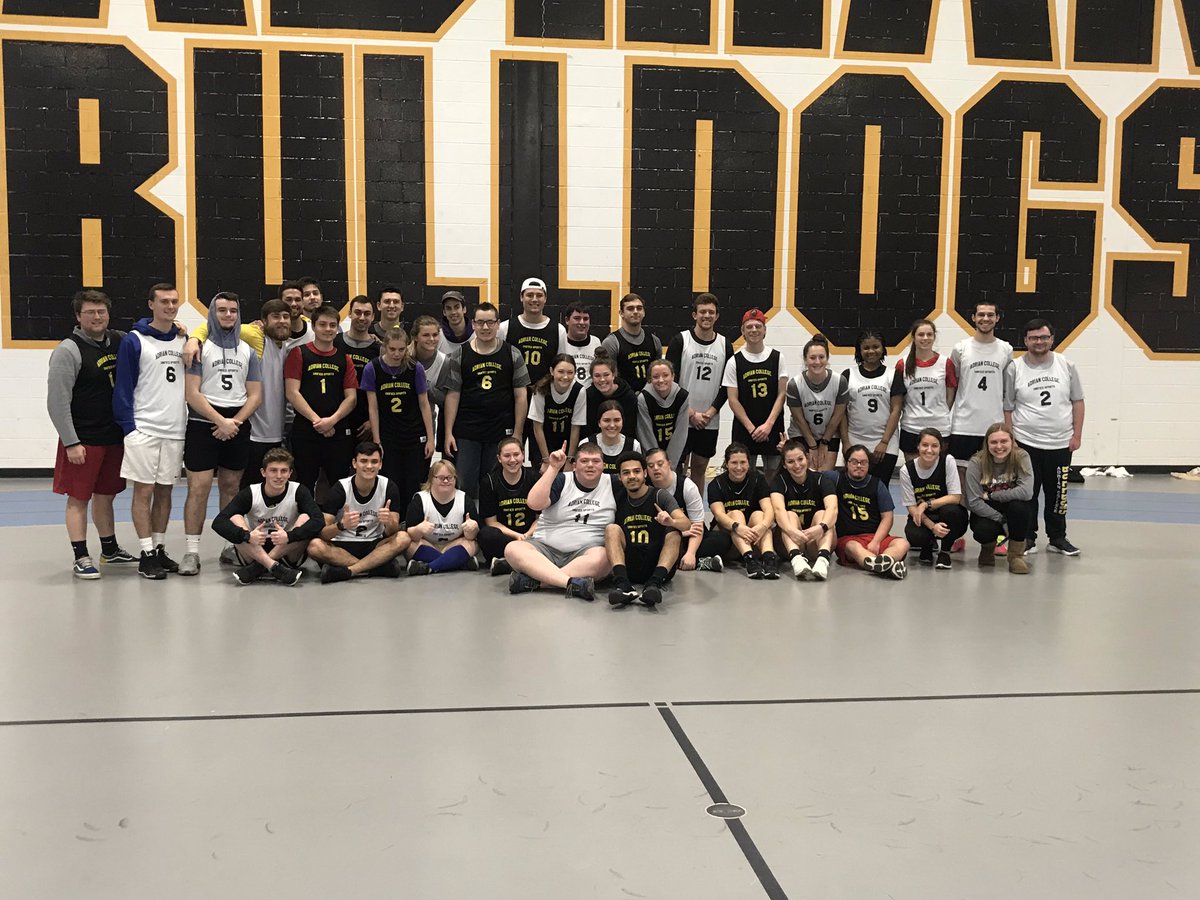 Earlier today, our guys were lucky enough to play soccer with <a href="/ACSOCUS/">Adrian S.O. College</a>! It’s great to get a chance to interact as well as compete with and against their athletes!