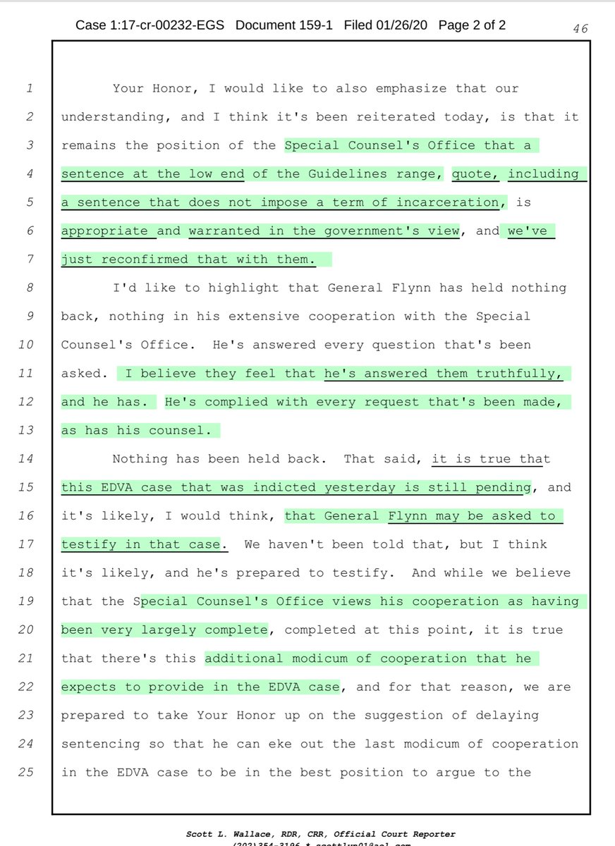 what’s adjectively hilarious is in “correcting” their error the inadvertently showed how intellectually dishonest their filing WAS.DECEMBER 2018 SydneyDoc 159 ERRATA https://drive.google.com/file/d/1DR9QktgsQDOnBop7tgcZiK_EA5U_tExn/view?usp=drivesdkDoc 159-1 Transcript https://drive.google.com/file/d/1JbPnxYALmSdeTlP_84ozBTElMLRp_MqA/view?usp=drivesdk