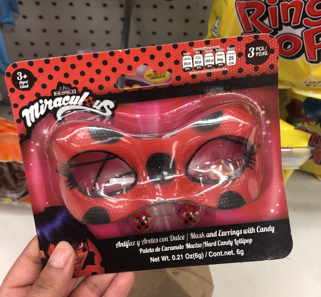 _ashrid_'s tweet photo. I could buy it, but sadly...  it won’t fit my face 😂 #MiraculousLadybug #Ladybug #mask #ladybugmask https://t.co/bLVWlwrEdW