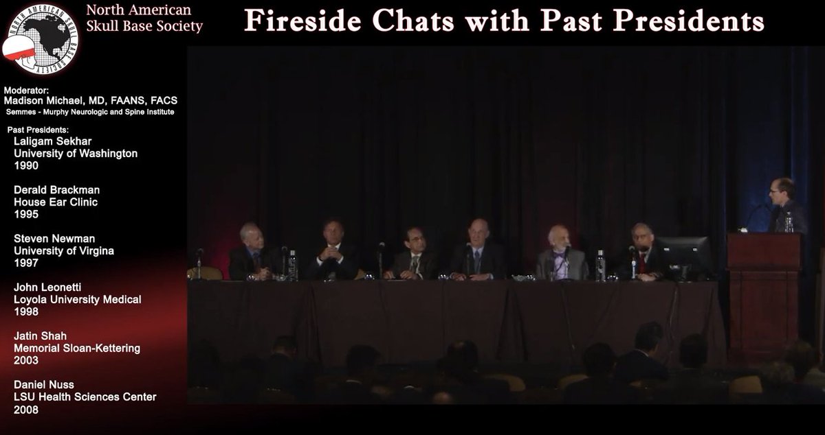 NASBSorg's tweet photo. Did you know? You can watch "Fireside Chats with Past #NASBS Presidents" online here. Part 1: https://t.co/3y3egVel7s #LaligamSekhar #DeraldBrackman #StevenNewman #JohnLeonetti #JatinShah #DanielNuss #MadisonMichael https://t.co/mTMaTUxt9L