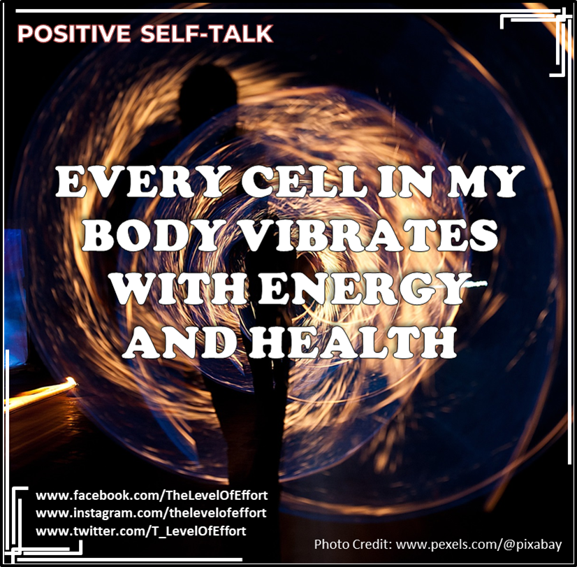 T_LevelOfEffort's tweet photo. "Every Cell In My Body Vibrates With Energy And Health"
#TLOE #Positiveselftalk #Motivational #Inspirational #selftalk #nyc #dubai #london #nz #Quoteoftheday #selflove #selfcare #mentalhealth #selfreminder #selftalkmatters #selftalksoultalk https://t.co/VZU50qRZB2