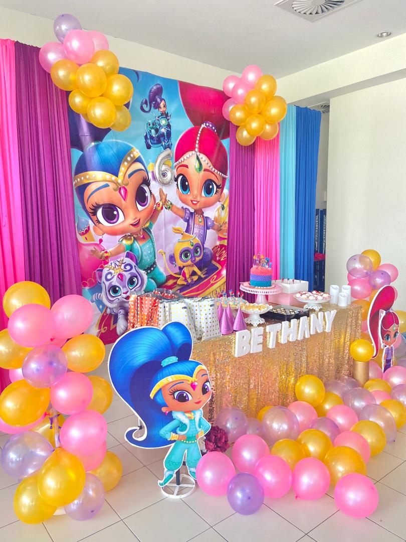 Ideas for a Shimmer and Shine - Party Decoration Ideas