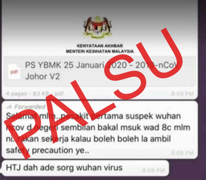 Twitter पर Bernama Jabatan Kesihatan Negeri Sembilan Nafi Terdapat Kes Koronavirus Direkodkan Di Hospital Tuanku Ja Afar Seremban Timbalan Pengarah Https T Co Mulrqrag3g