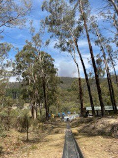 Was enjoying a day out at corin forest. They’ve just evacuated the site and turned on the hoses <a href="/abccanberra/">ABC Canberra</a> <a href="/canberratimes/">Canberra Times</a> @2CC