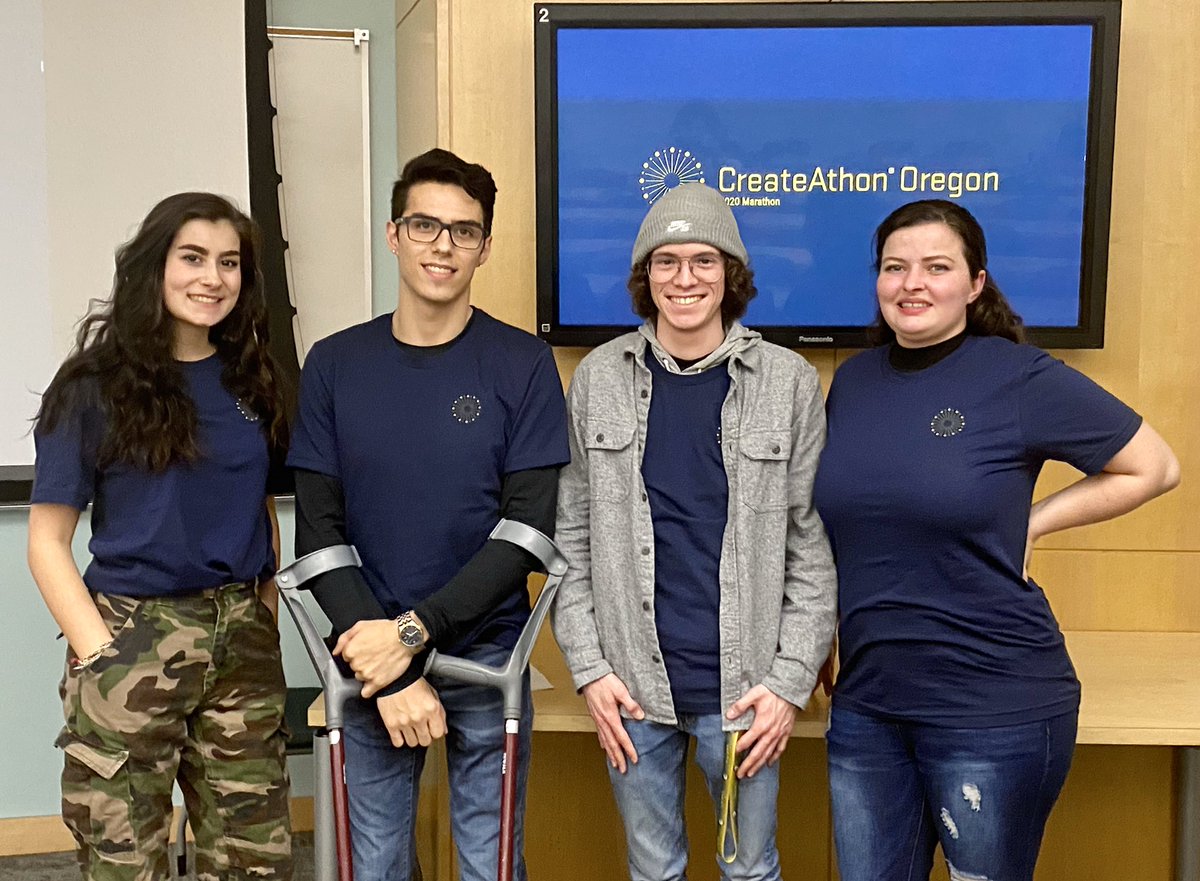 Take a bow to our amazing <a href="/CreateathonOR/">Createathon Oregon</a> organizing committee for creating an impactful town-gown community initiative and the first #CreateAthon in the state of Oregon