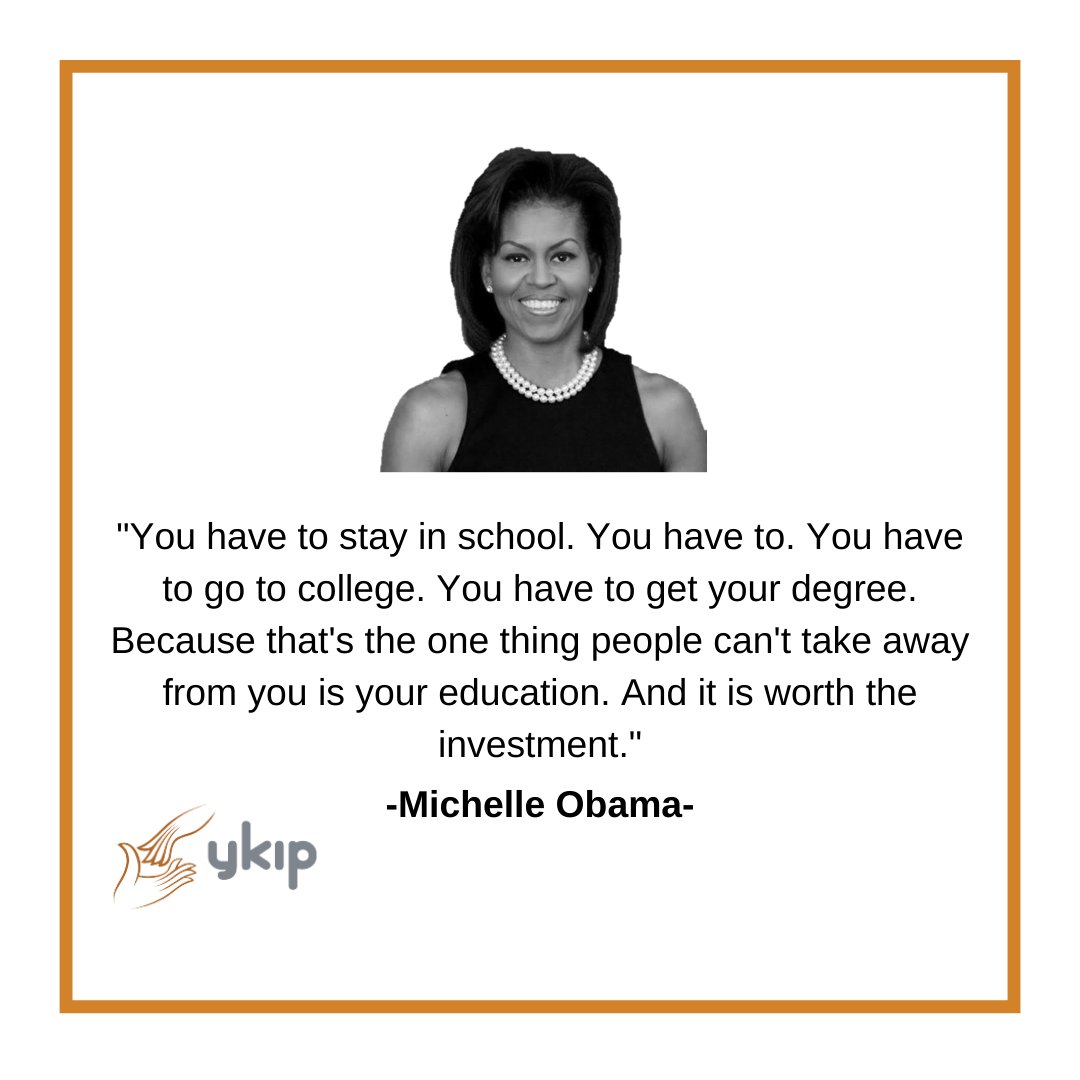 ykip_bali's tweet photo. For some people, stay in school and able to finish it seems very hard whatever the reason is. However, if you made it, the result will be immense. The education you got is precious and no one will be able to take it from you.
Happy Monday 😊
#YKIP #YKIPBali #scholarship #donate https://t.co/txVmYRAyvQ