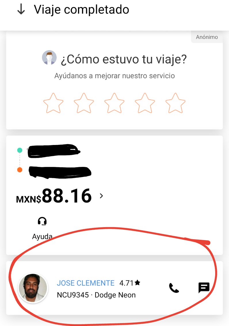 DianaVis's tweet photo. Este señor tiene el peor servicio que he experimentado en mucho tiempo, jetas de molestia y actúa como te estuviera haciendo un favor, peor aún que no puedo calificarlo como se merece por qué su app no me lo permite. https://t.co/fknuTOy8j0