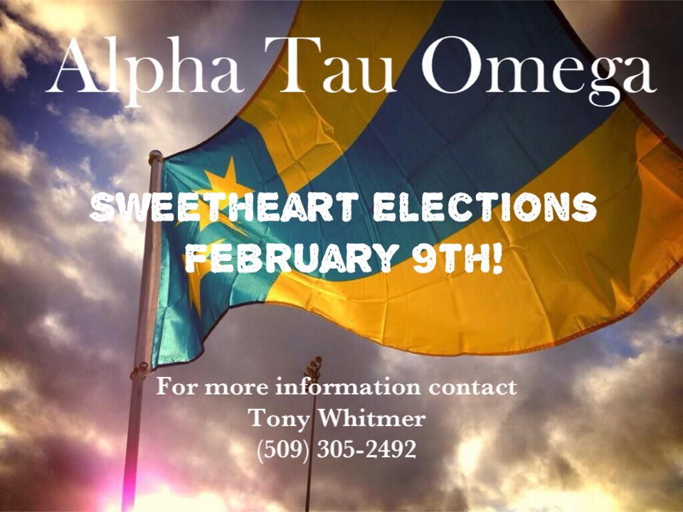 We are happy to announce our first sweetheart elections! Our elections will be held on February 9th!