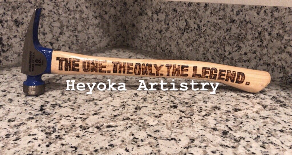 heyokaartistry's tweet image. Custom Hammer #customizedtools #dad #giftideas #mancave