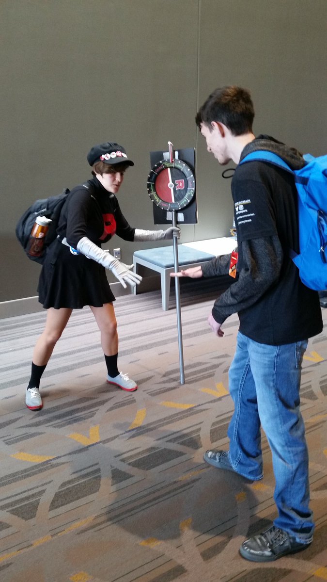 TeamRocketTEX's tweet photo. The International Police were hot on our tail at PAX South but they never shut down our Traveling Game Corner!
#TeamRocketTexas #TeamRocket #PAX #PAXSouth #Nintendo #Cosplay #Pokemon #PokemonGo #GameFreak #TeamRocketTEX #GameCorner #Pikachu https://t.co/pF8dfLNZfy