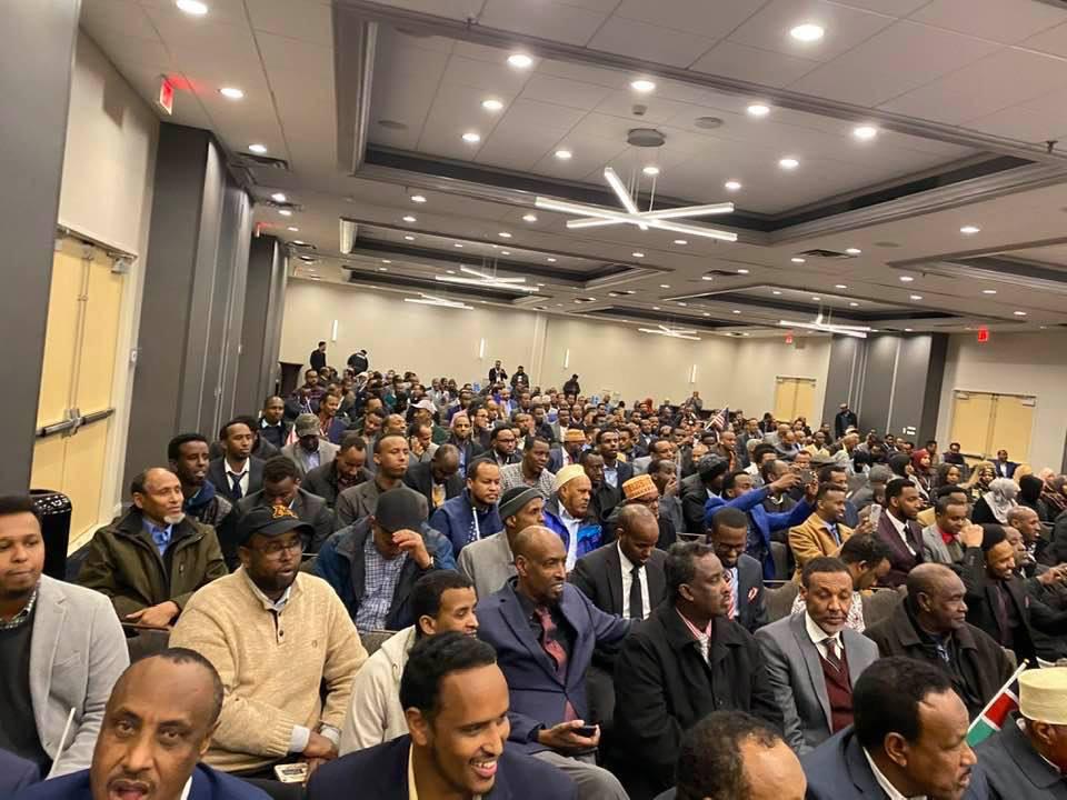 HonAdenDuale's tweet image. Was hosted by thousands of Somali Americans in Minneapolis, Minnesota state, America.