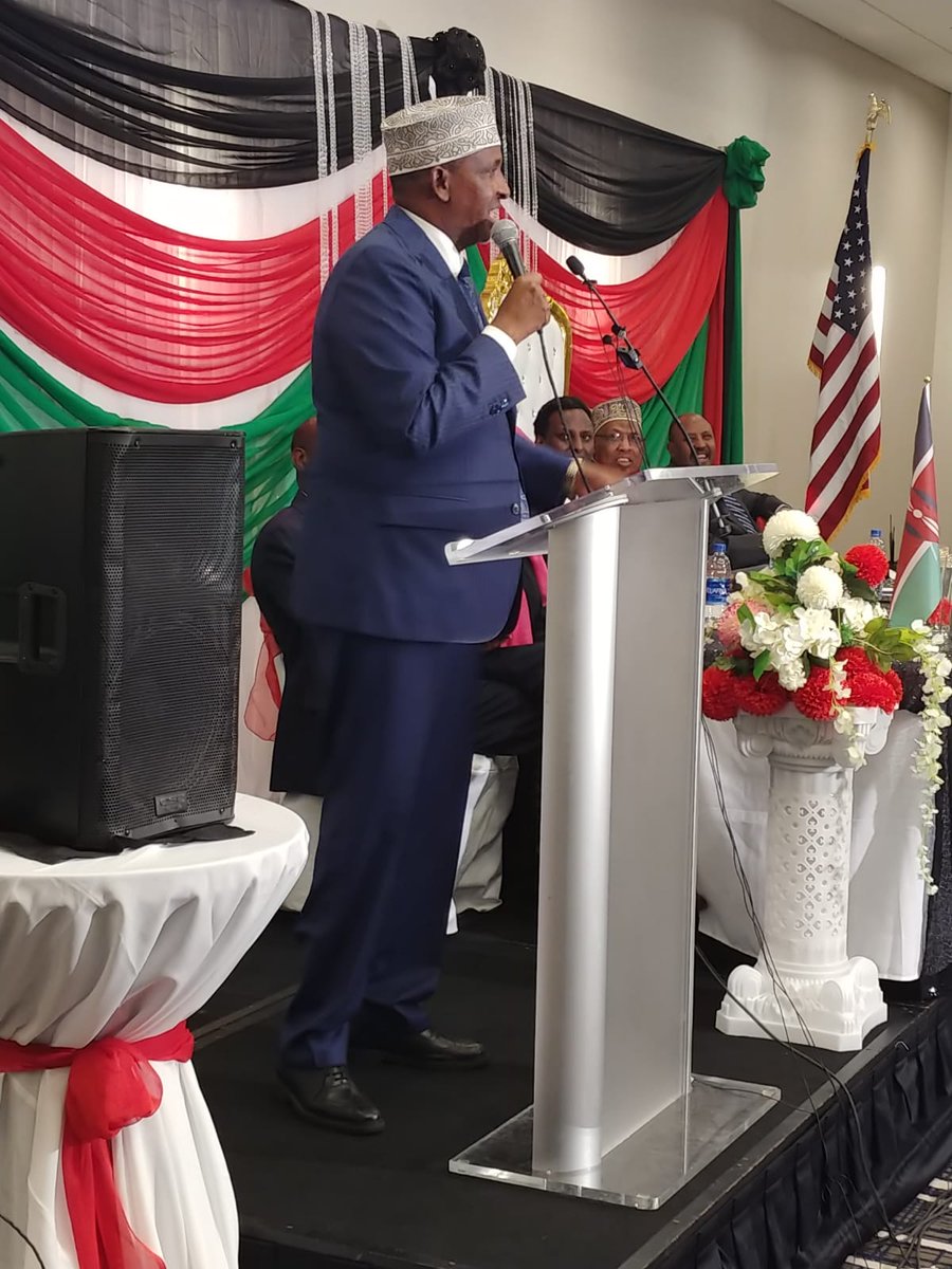 HonAdenDuale's tweet photo. Applauded them for their huge diaspora and contribution, and the help they contribute to the government in the Horn of Africa in bringing peace, security and stability of the region.

In attendance were Rep Hodan and Rep Noor, entrepreneurs. Professional, elders youths and women. https://t.co/fZ2LgJNksS