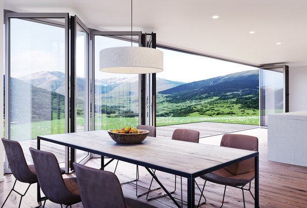 NanaWall's tweet photo. #Forwardthinkingdesign lead us to introduce three new products at @IntlBldrsShow last week. Follow along with #NewatNanaWall to learn more about each product throughout this week and next. #IBS2020 #BuildingMaterials https://t.co/th04MmNPEf
