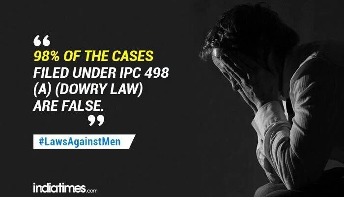 HemantP57063386's tweet photo. @vaastavngo Constitution of India is just giving equality to Men on paper, in reality, Men are treated inferior then women. #FakeDoweryCases #FakeDVCases #FakeRapeCases are spoiling there life and future of Men, because of which 90,000+ Men commit Suicide, India doesn't has #MensCommission https://t.co/qkEnj2ZcIm