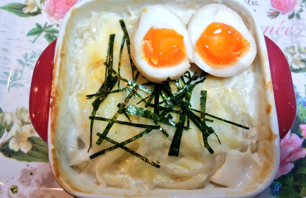 @syunkon0507 夫の仕込んでいた味玉を拝借しました。予想以上の美味しさです！いつもありがとうございます！！！ 