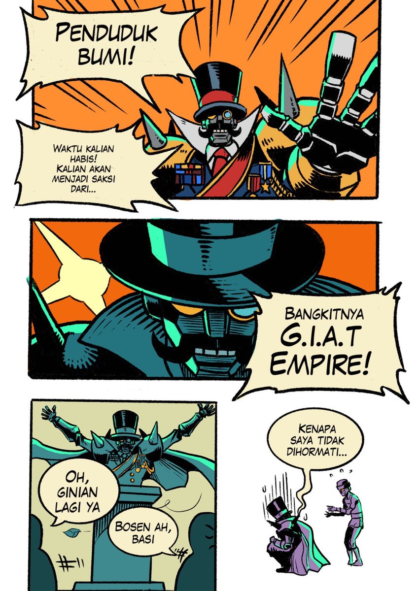 Sebuah pernyataan dari organisasi jahat G.I.A.T bagi penduduk bumi! Perhatikan baik-baik! #supersantai