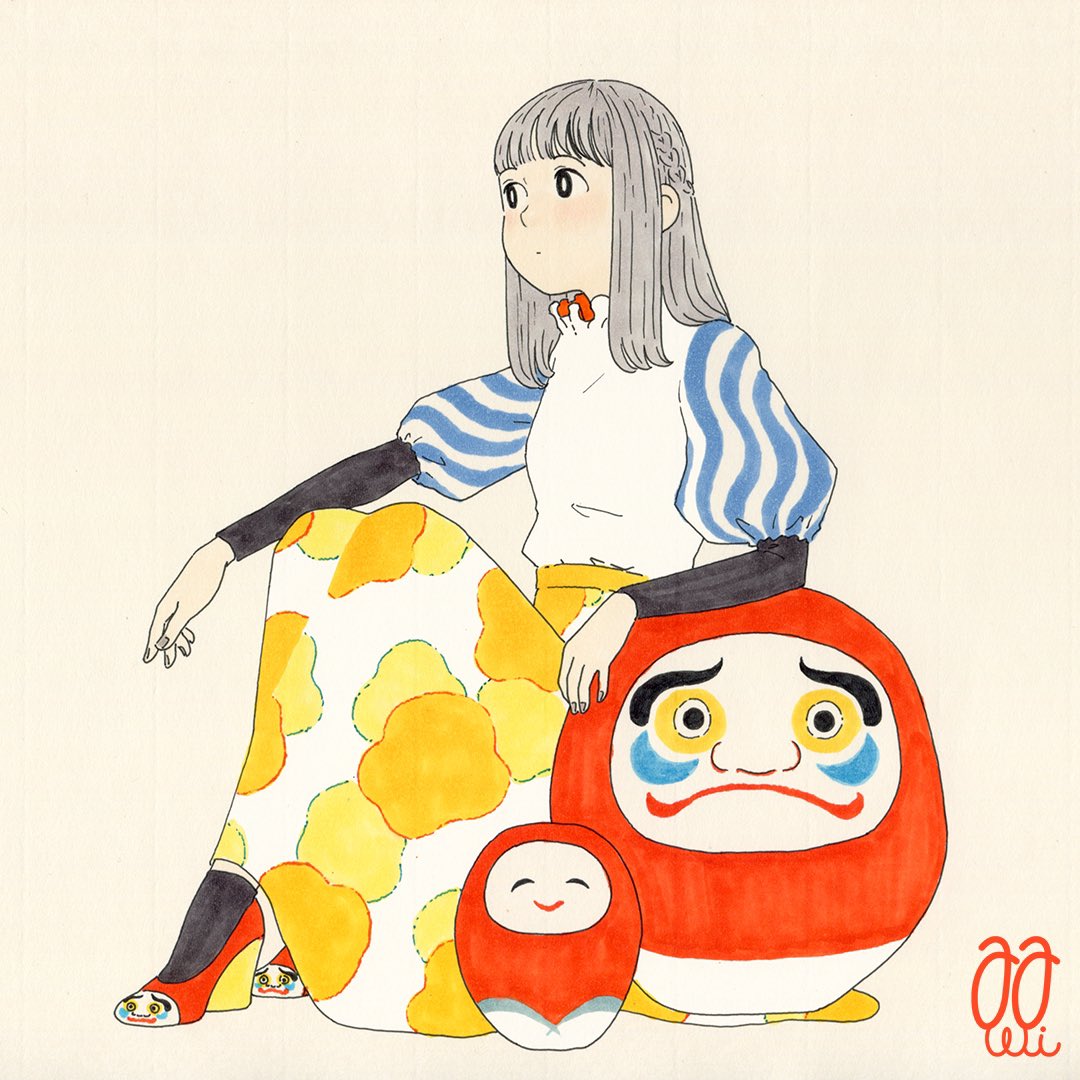 「イラスト : 人をずるいと思わない。 」|あわいのイラスト