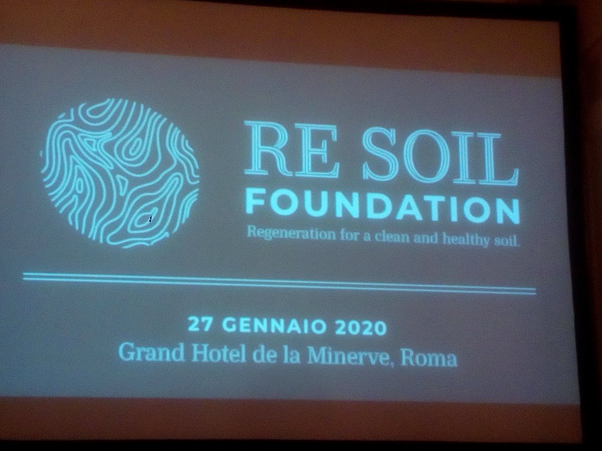 DamianoDiSimine's tweet photo. Nasce #resoil, sotto gli auspici di @Novamont, di @UniboMagazine, di @PoliTOnews. non basta fermare il @consumosuolo, occorre farsi carico della sua fertilità e della circolarità dei nutrienti. Sostanza organica al centro, il suolo è per la vita. #soil4life. @bastioli https://t.co/JeD56sydD0