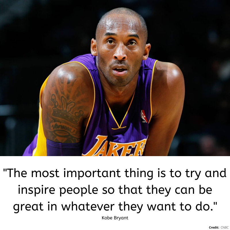 GoldSandDigital's tweet photo. Such tragic news. A true inspiration. RIP Kobe Bryant 

#KobeRIP https://t.co/hMNUXXUu3k