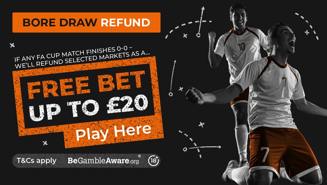 PremierPunt's tweet photo. 💥We've refunded Correct Score, Half Time/Full Time, First/Last/Anytime Scorer (up to £20) for these #Facup matches💥

Coventry v Birmingham
Newcastle v Oxford 

If Bournemouth vs Arsenal match finishes goalless we'll be doing the same👍

⚡️Full Terms⚡️  https://t.co/HfJx8h1TxM https://t.co/hwHUGsR6gM