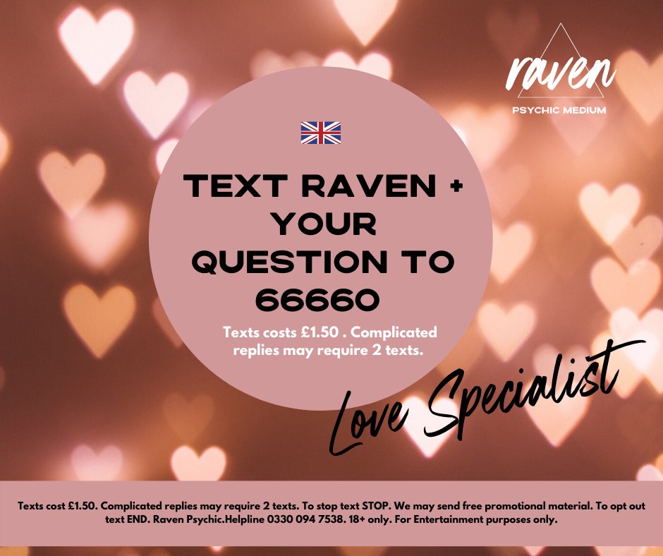 ravenpsychic_'s tweet photo. Question on life, love, relationships or career ? Text Raven + your question to 66660 and get answers quickly. Texts cost £1.50 plus phone company access charge. Uk service #Ravenpsychic #Psychicmedium #Textreading #livepsychic #lovereadings #MondayMorning #Mondaythoughts https://t.co/nAIOjlAeCW