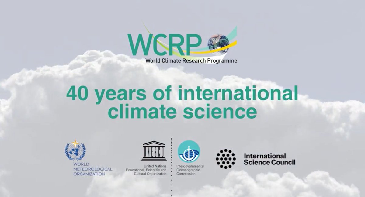WCRP: 40 years of international climate science