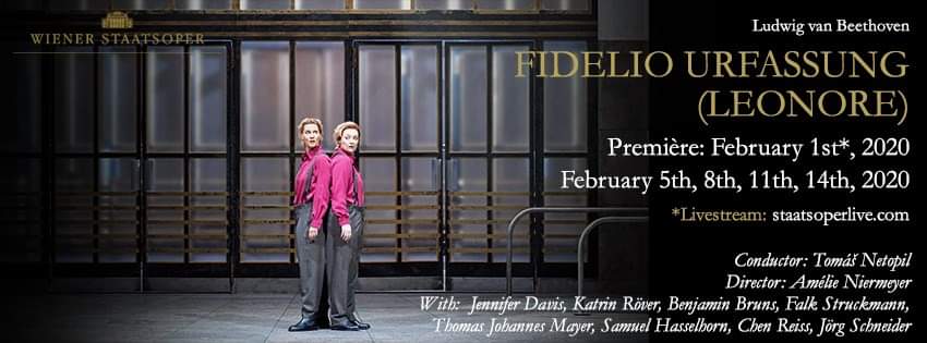 OPERA_PASSION's tweet photo. On Feb. 1, 2020, the @WrStaatsoper will #Livestream “Fidelio” at 6 p.m. local time, 1 p.m. EDT and 10 a.m. PST
#JenniferDavis #BenjaminBruns
https://t.co/mm2SotSSQI
https://t.co/rDNVeYHYuU via @OperawireNews https://t.co/n9onCKLP8Z