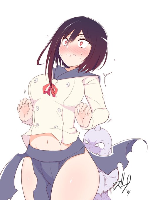 鬼人のクソガキに不意打ちカンチョーされるセツナ 