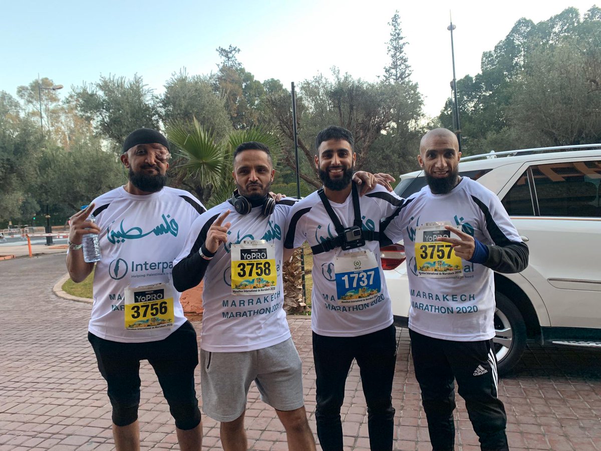 InterpalUK's tweet photo. Congratulations #TeamInterpal for completing the Marrakech Marathon! A huge thank you from all of us for helping to raise urgent funds for Palestinian in need!
#ForPalestine https://t.co/NGCqprZ51m