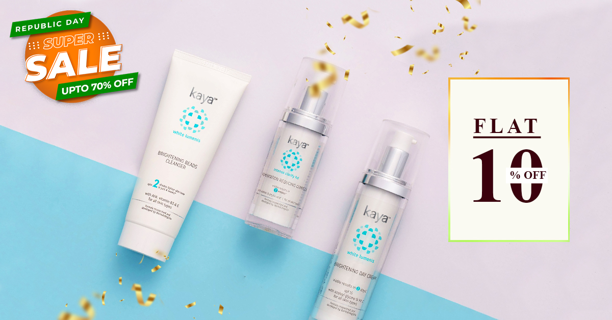 planeteves's tweet photo. Last Day! Republic day sale! 🇮🇳

Ladies, it's that time of the year when you need to cheer! 

We have put all the products of Kaya on sale simply because we know you love sales, and we want you to be happy.

Know more at https://t.co/ZlWHTKan3H

#RepublicDaySale #discount https://t.co/58zpHuqG7p