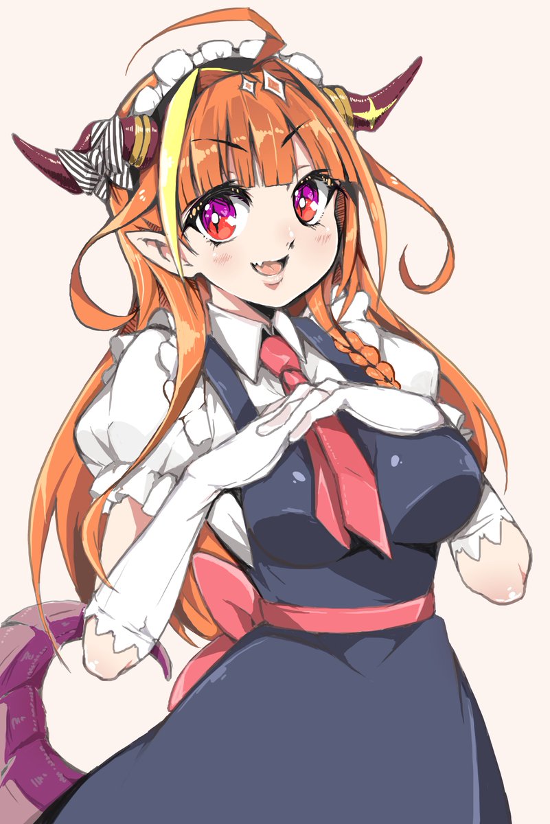 桐生ココ 「Kiryu-san Chi no MikajiMaidragon
#みかじ絵 」|ぱにゃまりあんのイラスト