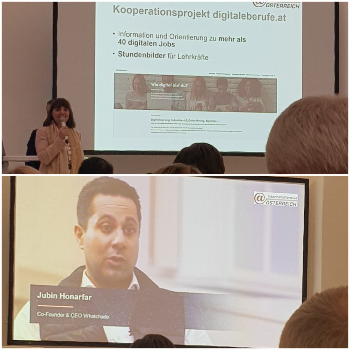 j_u_b_i_n's tweet photo. Gerade wurde @whatchado beim IKT Konvent 2020 vom Bildungsministerium als eines der erfolgreichsten Projekte zum Thema "Orientierung im Bereich Digitalisierung am Arbeitsmarkt" in Österreich ausgezeichnet :)!! 

I like!!!

 #hr #digitalisierung #orientierung #newwork #genz #ikt https://t.co/zp8gqmP9nJ