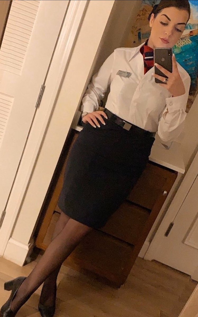 HotAirHostesses's tweet photo. Simply Sexy 
📸 @annaritacastiello

#CabinCrew #Uniform #Tights #Legs #Heels #HighHeels #Pantyhose #Stocking #Nylon #Feet #feetpictures #flightattendant #Sexy #Skirt #Smile #RT #Girls  #Azafata #CabinCrewLife #Sheer #BA #BritishAirways #Follow #Fashion #Instagram #brunette #Model https://t.co/tP4GCc6y3V
