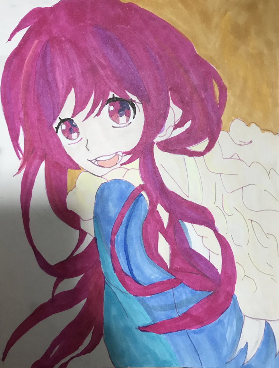 II_I5__p's tweet photo. 小学校の時に書いてたイラスト出てきた懐かし(歳ばれる)(ばれてるよ) https://t.co/loUlOMcmuT