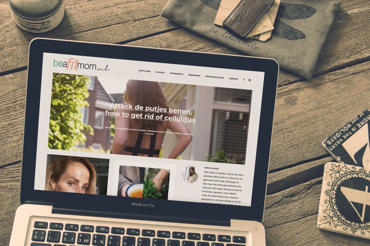 Voor beafitmom.nl hebben wij een succesvolle #blog gemaakt waar eigenaresse Claudia al haar verhalen en foto's in kwijt kan over lifestyle, voeding, beweging, etc. 

Wil je ook je eigen #blog beginnen? Neem vrijblijvend contact met ons op.

beafitmom.nl