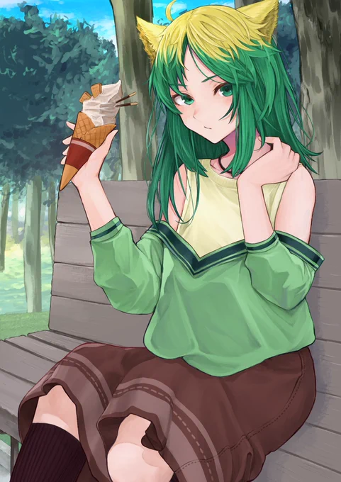 イメチェンしてみたアタランテさんを描いてみました。 