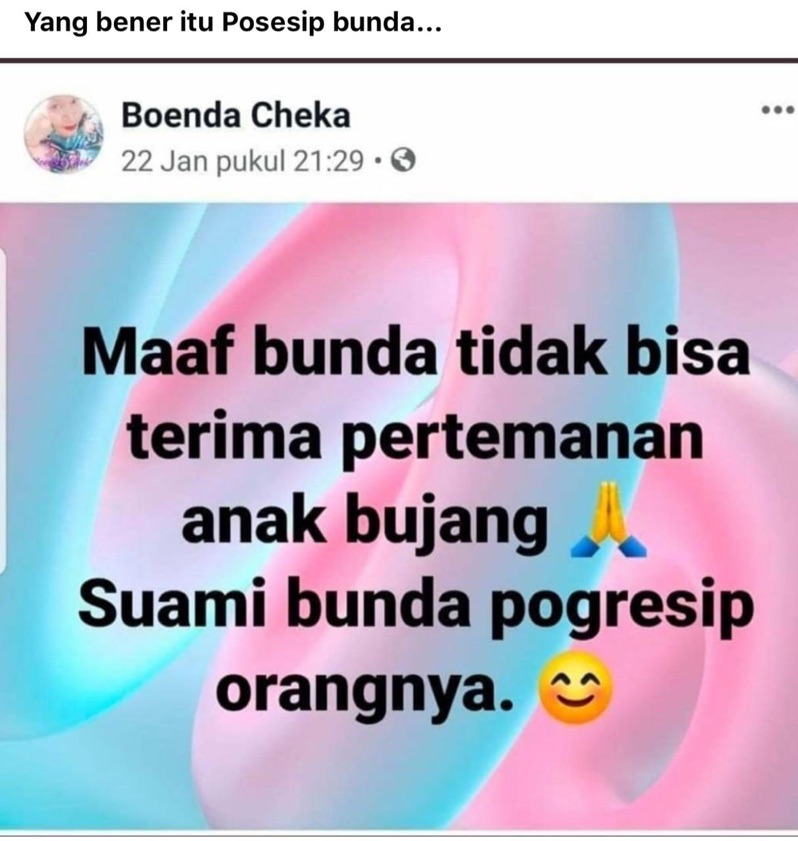 Mungkin maksudnya primitif 🙏🏻