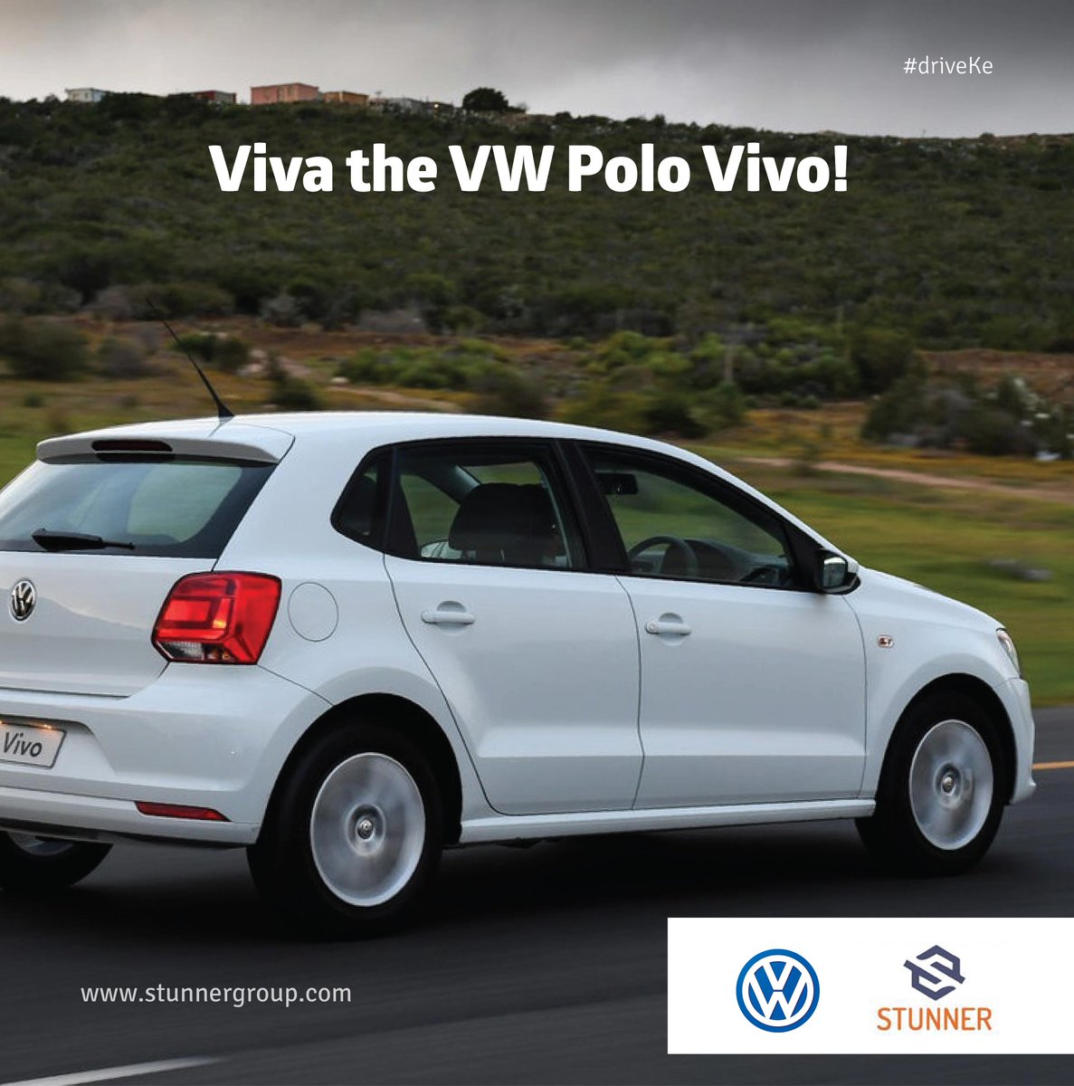 StunnerGroupKe's tweet photo. We aim to change your driving experience this year! π
Hire the VW Polo locally assembled by DT Dobie Kenya and #DriveKe with this 1,600cc, zero-mileage car! January just got a whole lot better π₯³
#BeAStunner #StunnerGroup https://t.co/9dmyVw9eHU