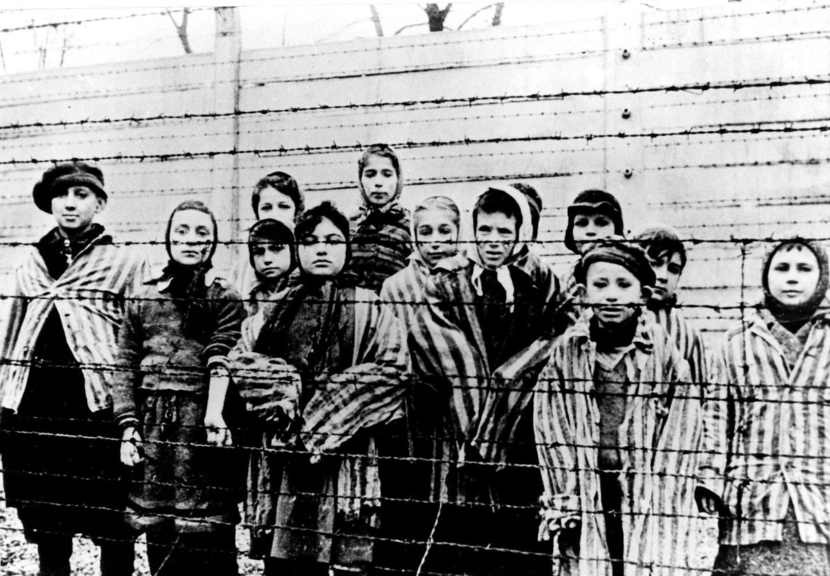 BirminghamWeAre's tweet photo. Today marks the 75th anniversary of the liberation at Auschwitz - never ever should we forget. https://t.co/E40qYtASIY