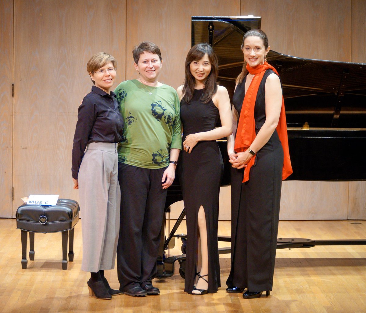 What an exciting adventure to meet someone for the first time one day before the concert and make music together! Thankful that I got to collaborate with Brook Ferguson from Colorado on January 20, 2020. #uvicmusic #collaborativepiano #flute #yoomijkimconcert