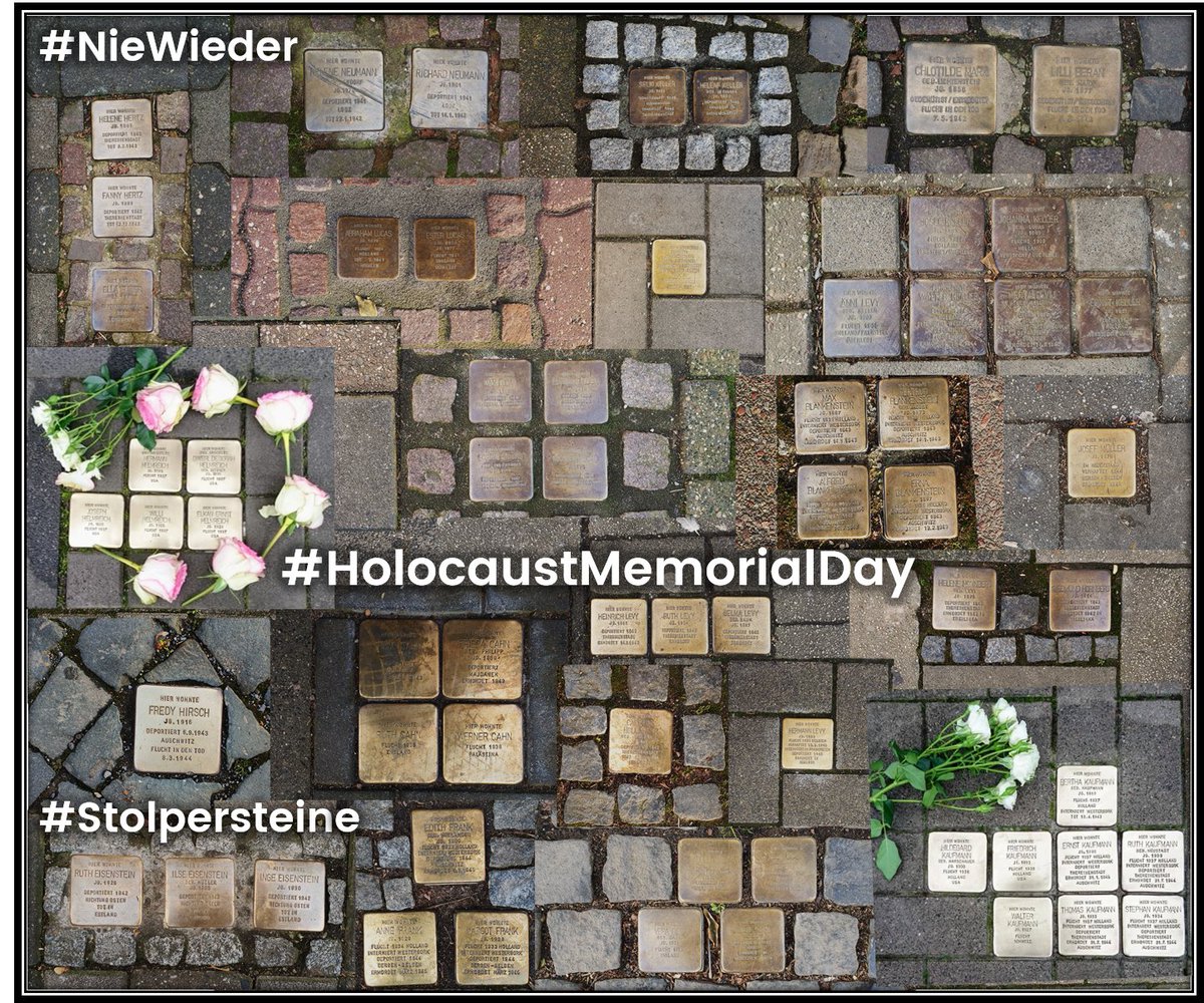 Vor 75 Jahren wurde Auschwitz befreit. Zu spät für zu viele. Erinnern, damit es #NieWieder so weit kommt. #Toleranz, Akzeptieren unserer Verschiedenheiten ohne #Angst, #Hass oder Missgunst sind der erste Schritt.
#HolocaustMemorialDay #HolocaustGedenktag #Holocaust #NeverAgain