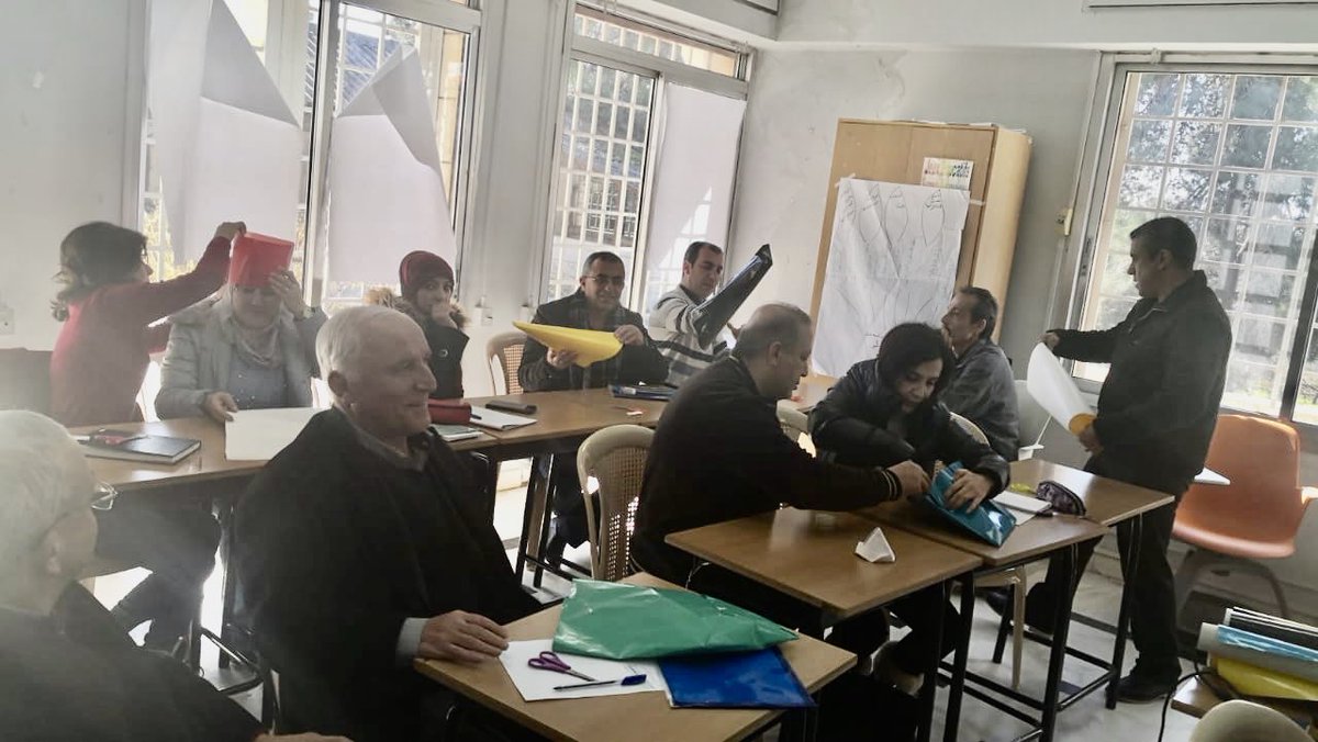 CRDP_Liban's tweet photo. #Dar_Zahle 
أنجز مكتب الاعداد والتدريب #PITB في المركز التربوي #CRDPliban دورة تدريبية لاساتذة التاريخ والتربية بعنوان "الطرائق الناشطة " بهدف اعداد انشطة لمفاهيم تاريخية وتربوية من خلال استثمار هذه الطرائق. 
#التربية #التعليم https://t.co/4GtAGSaekT