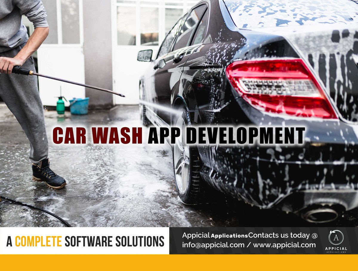 appicial's tweet image. Appicial is a leading #ubercarwashappdevelopment company. Car wash on-demand apps enable clients to plan a wash in minutes using the website or mobile app.
bit.ly/37qfnJD
#carwashappdevelopment #carwashappdevelopmentcompany #ondemandcarwashapp #ondemandcarwashinindia